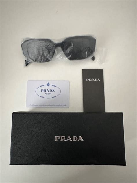 prada sunglasses dark brown|Prada sunglasses receipt.